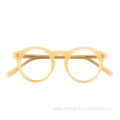 Custom Logo Brand Retro Premium Acetate Optical Eyeglasses Frames